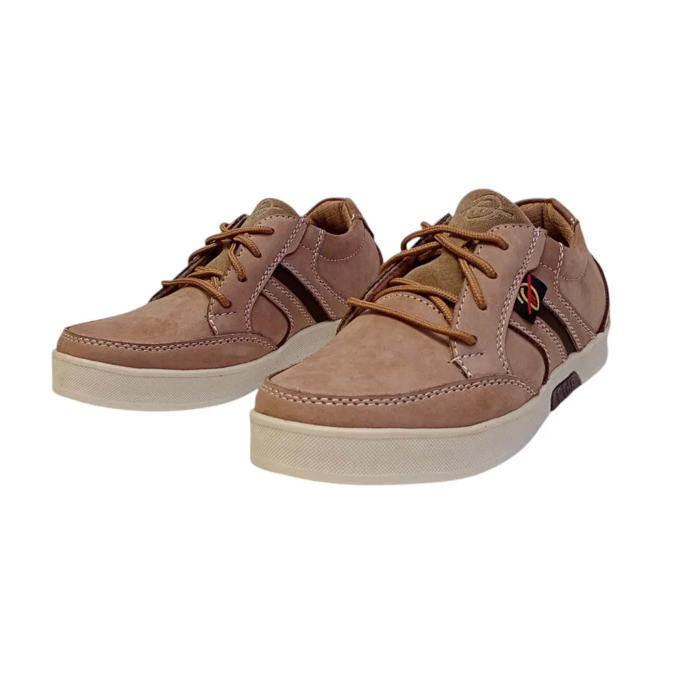 ZAPATO URBANO PARA NIÑO DE CUERO COMODO  Y RESISTENTE TTALO