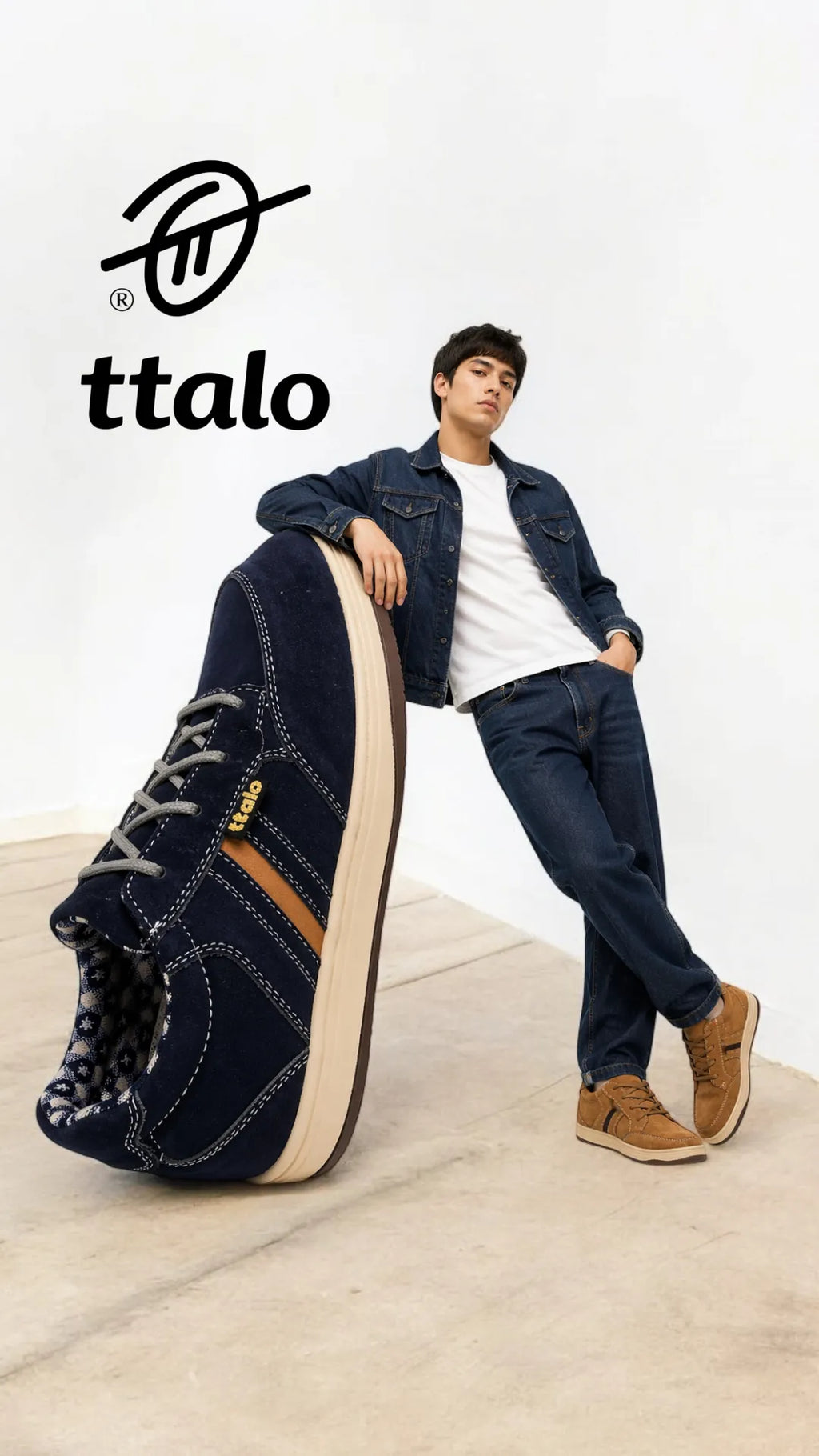 ZAPATO URBANO PARA NIÑO DE CUERO COMODO  Y RESISTENTE TTALO